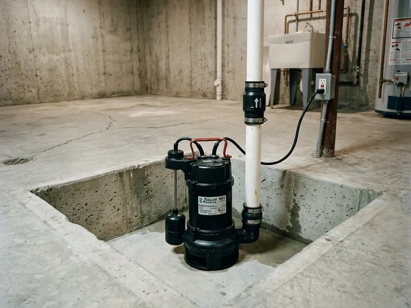 Sump Pump Installation Plumber in Rose Hill, IA
